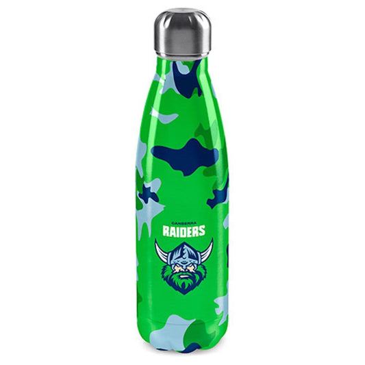 Canberra Raiders NRL 500ml Steel Wrap Bottle