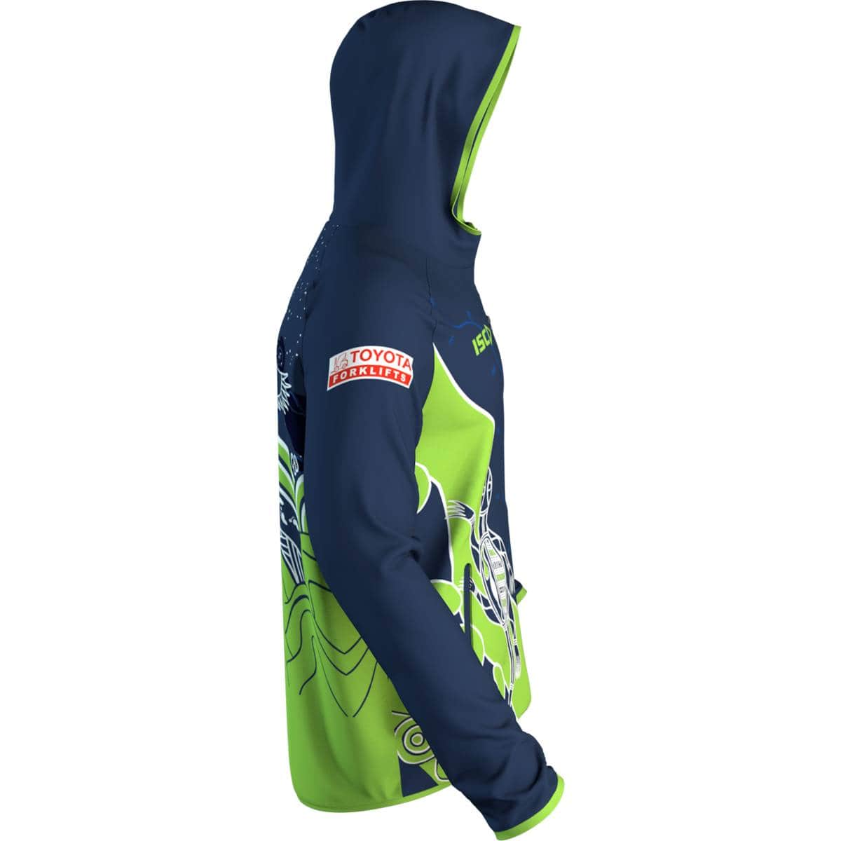 Canberra Raiders NRL Mens Indigenous Zip Hoody Jacket