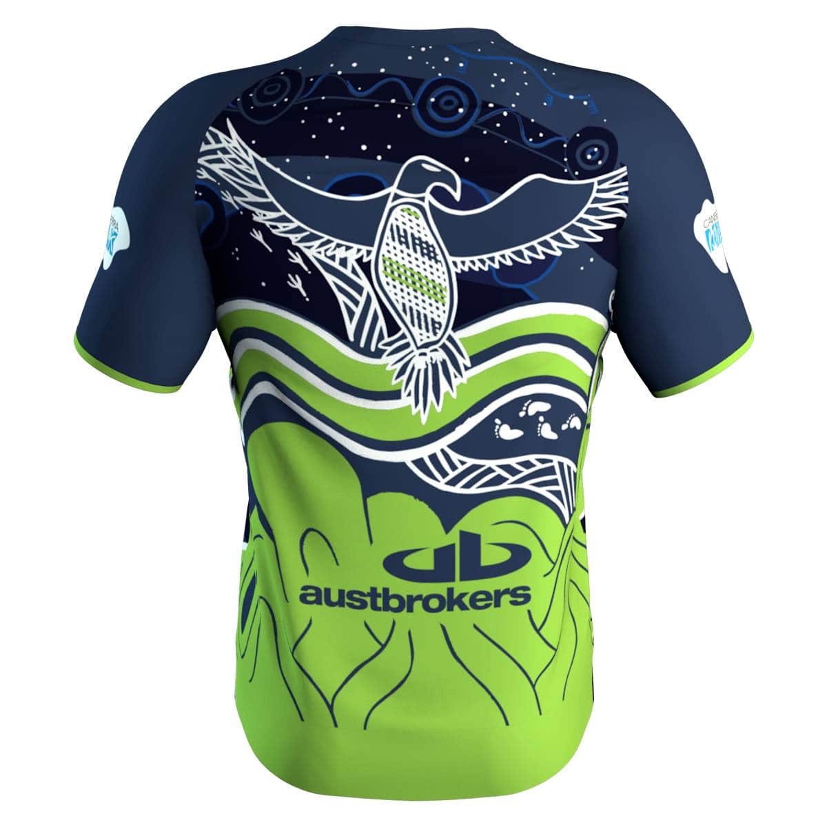 Canberra Raiders NRL Mens Indigenous Run Out Tee