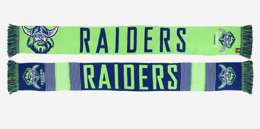 Canberra Raiders NRL Adults Linebreak Scarf