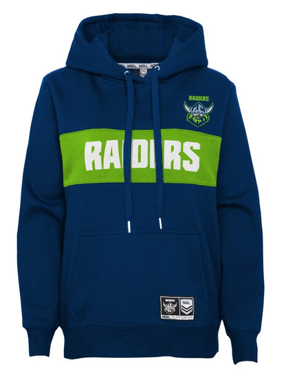 Canberra Raiders NRL Mens Navy Panel Hoody