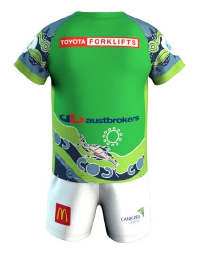 Canberra Raiders NRL Indigenous Toddler Jersey