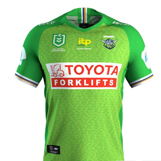 Canberra Raiders NRL Kids Women In League Jersey