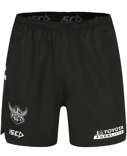 Canberra Raiders NRL Black Training Shorts - size small