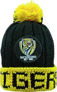 Richmond Tigers AFL Hundo Beanie