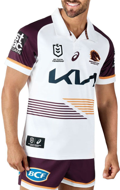 Brisbane Broncos 2025 NRL Mens Away Jersey
