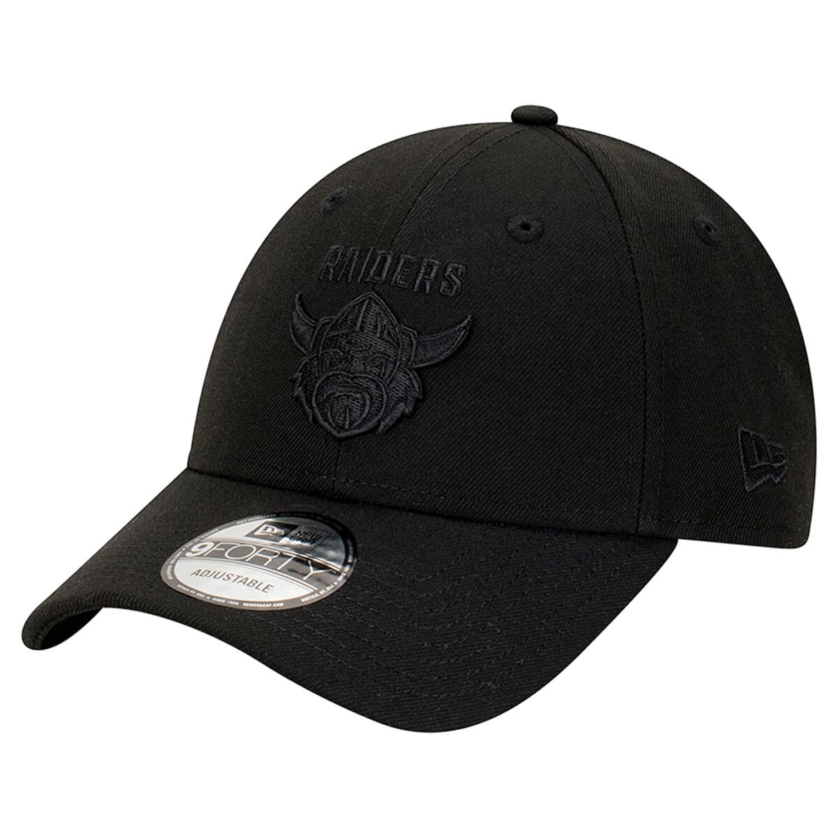 Canberra Raiders NRL Black on Black 9Forty Snapback Cap