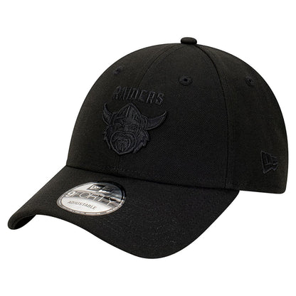 Canberra Raiders NRL Black on Black 9Forty Snapback Cap