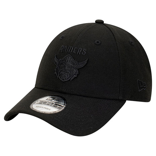 Canberra Raiders NRL Black on Black 9Forty Snapback Cap