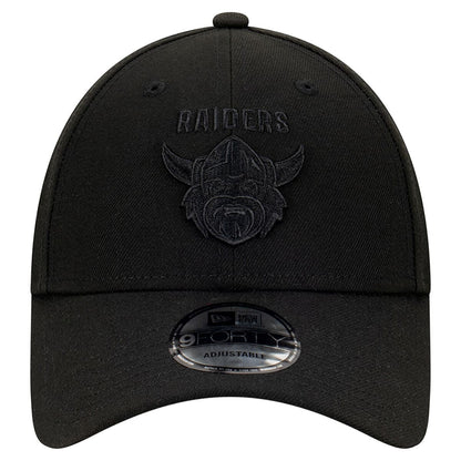 Canberra Raiders NRL Black on Black 9Forty Snapback Cap