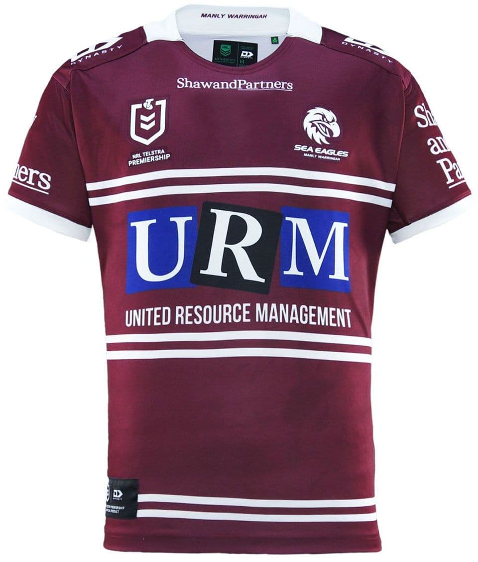 Manly Sea Eagles 2025 NRL Kids Home Jersey