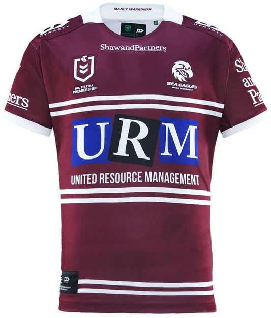 Manly Sea Eagles 2025 NRL Kids Home Jersey