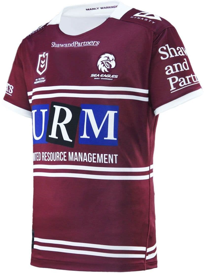 Manly Sea Eagles 2025 NRL Kids Home Jersey