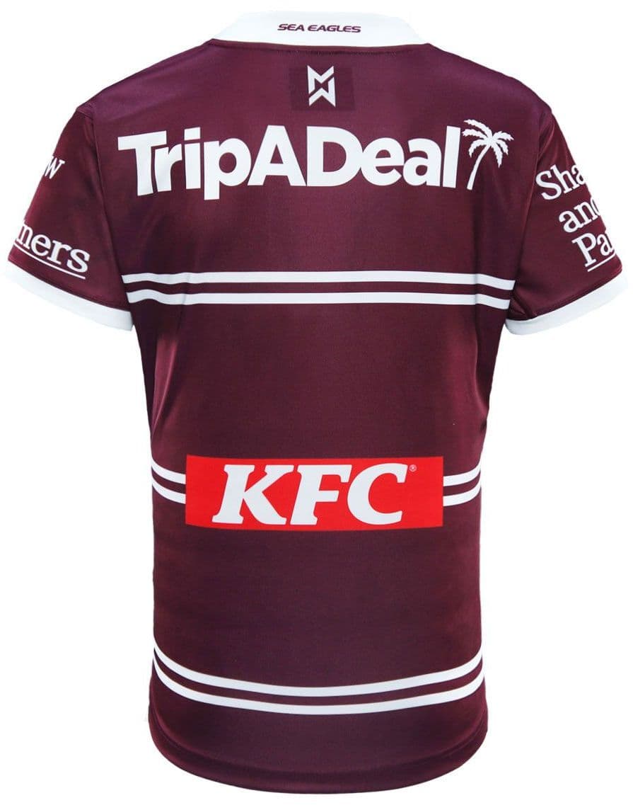 Manly Sea Eagles 2025 NRL Kids Home Jersey