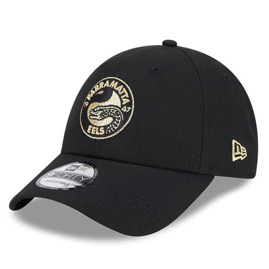 Parramatta Eels 2025 NRL New Era Gold 9Forty Snap Cap