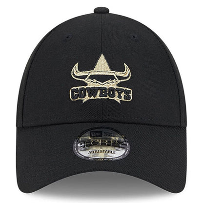 North Queensland Cowboys 2025 NRL New Era Gold 9Forty Snap Cap
