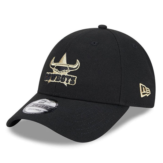 North Queensland Cowboys 2025 NRL New Era Gold 9Forty Snap Cap