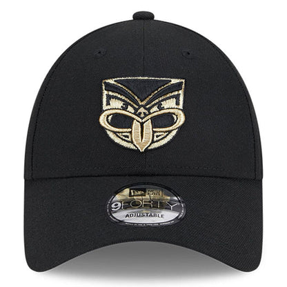 New Zealand Warriors 2025 NRL New Era Gold 9Forty Snap Cap