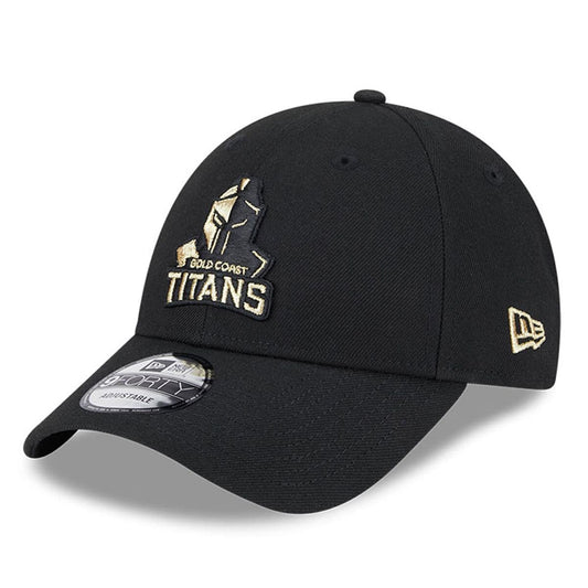 Gold Coast Titans 2025 New Era Gold 9Forty Snap Cap