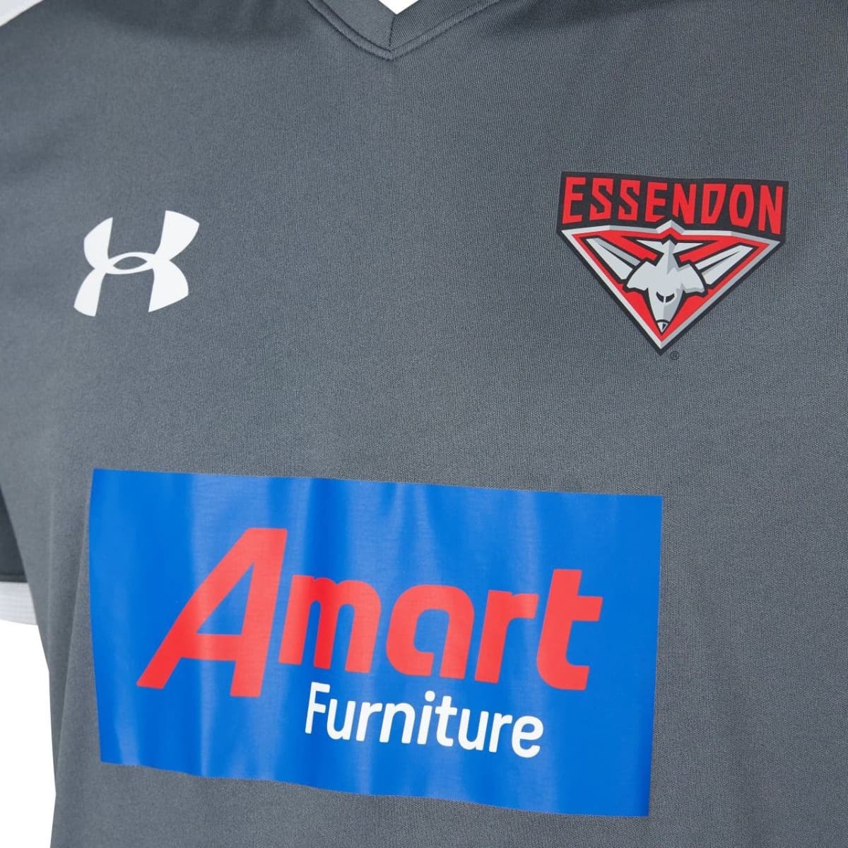Essendon Bombers AFL Grey Training Shirt