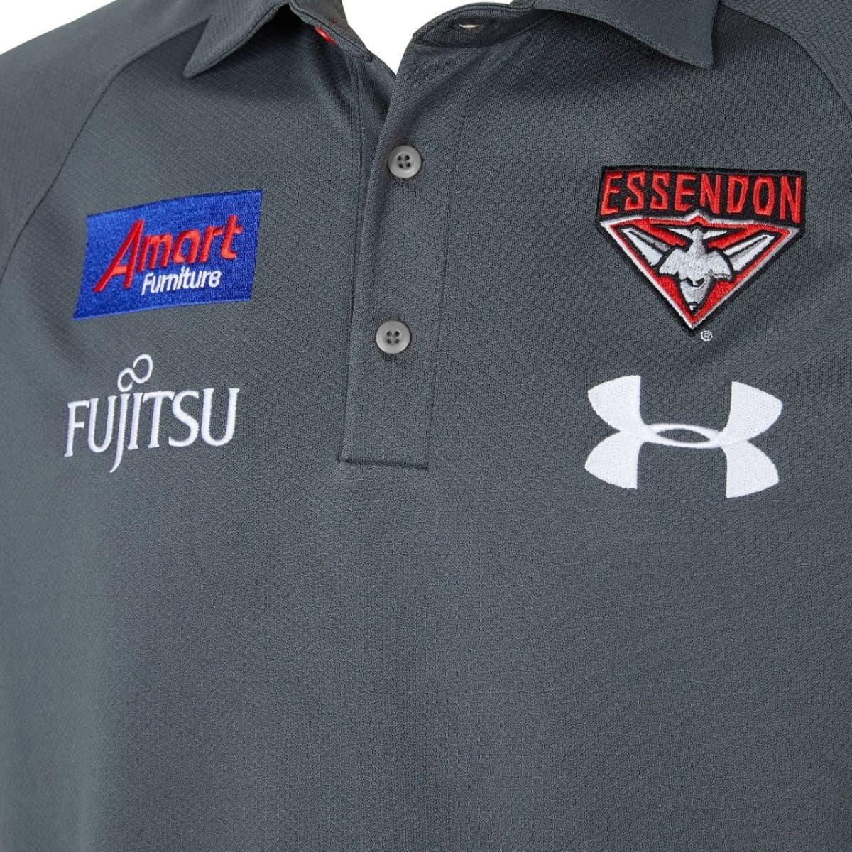 Essendon Bombers AFL Mens Pre Season Polo Shirt
