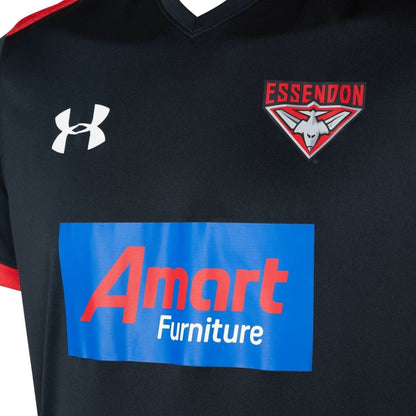 Essendon Bombers AFL Black Training Shirt