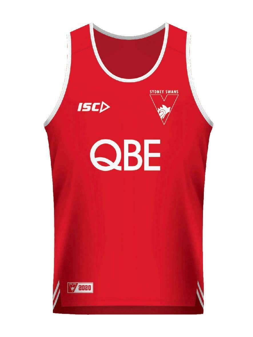 Sydney Swans AFL Red Training Singlet