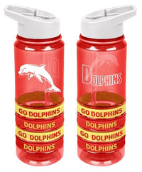 Redcliffe Dolphins NRL 650ml Tritan Bottle w Bands