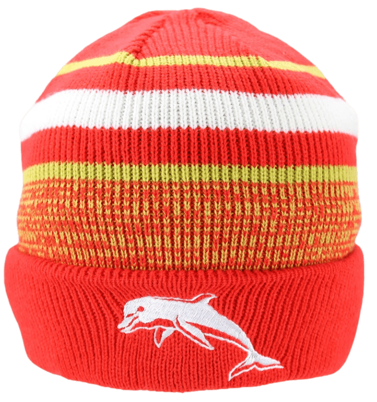 Redcliffe Dolphins NRL Adults Cluster Beanie