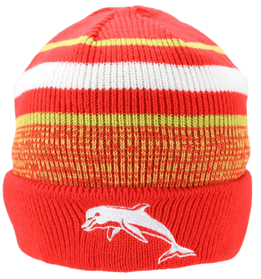 Redcliffe Dolphins NRL Adults Cluster Beanie