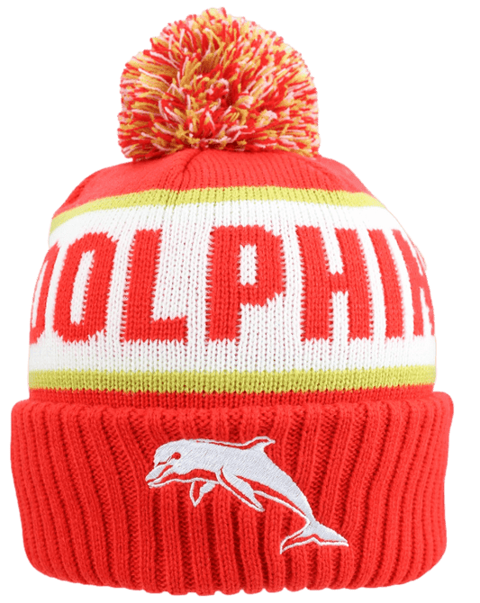 Redcliffe Dolphins NRL Adults Striker Beanie