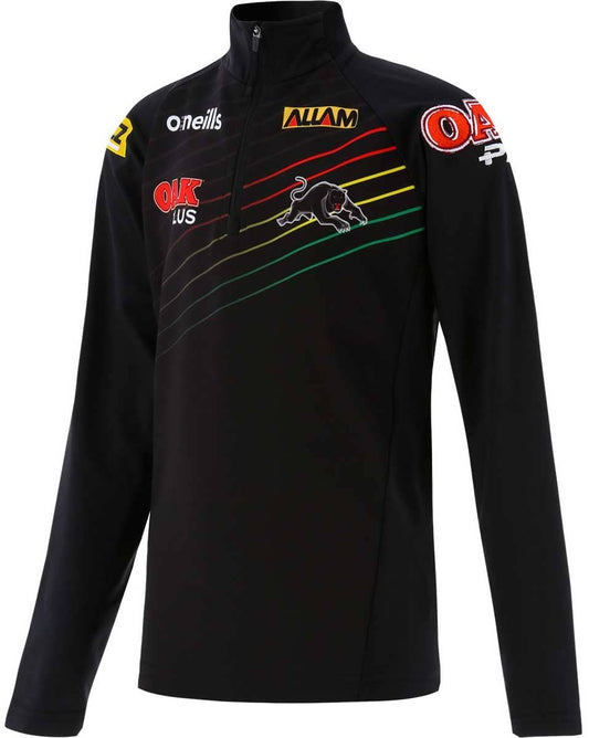 Penrith Panthers 2023 NRL Mens Half Zip Training Shirt