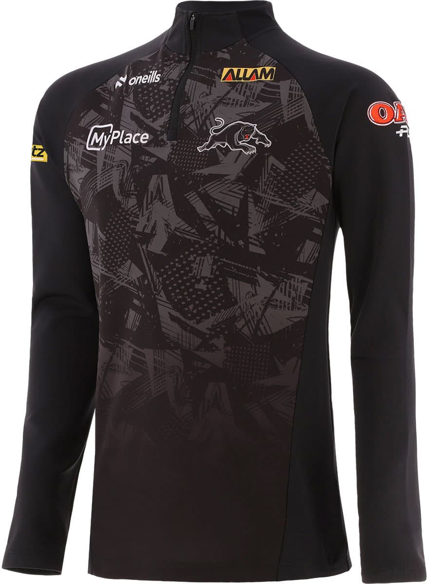 Penrith Panthers 2024 NRL Mens Half Zip Training Top