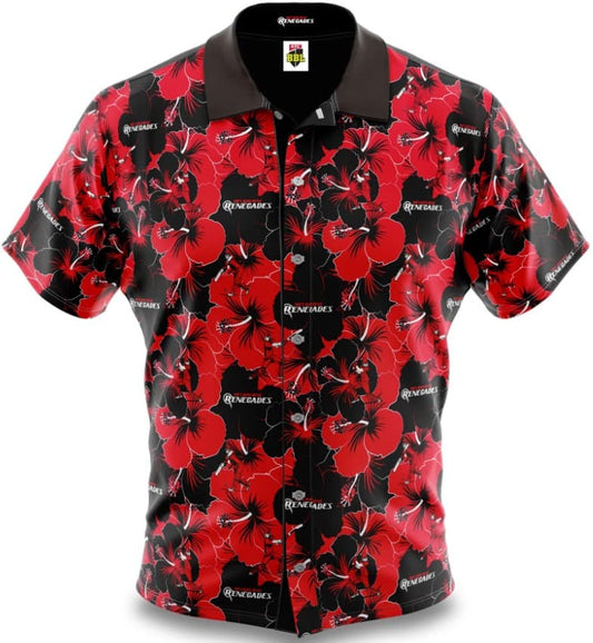 Melbourne Renegades Mens BBL Hawaiian Shirt