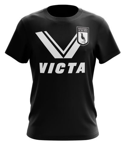 Western Suburbs Magpies NRL Mens Retro Tee
