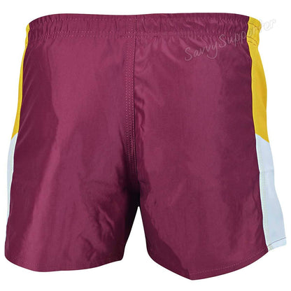 Brisbane Broncos NRL Retro Footy Shorts