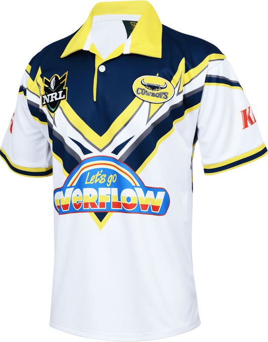 North Queensland Cowboys 2000 Mens Away Retro Jersey