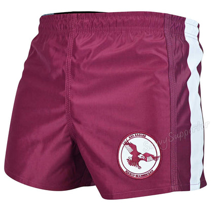 Manly Sea Eagles NRL Retro Footy Shorts