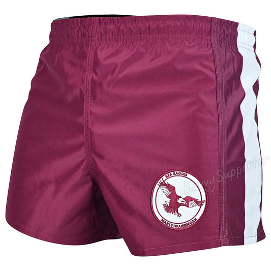 Manly Sea Eagles NRL Retro Footy Shorts