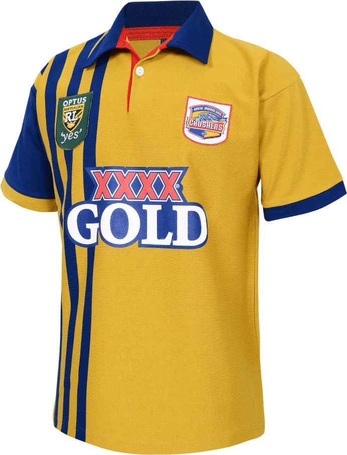 South Queensland Crushers 1995 NRL Mens Retro Jersey