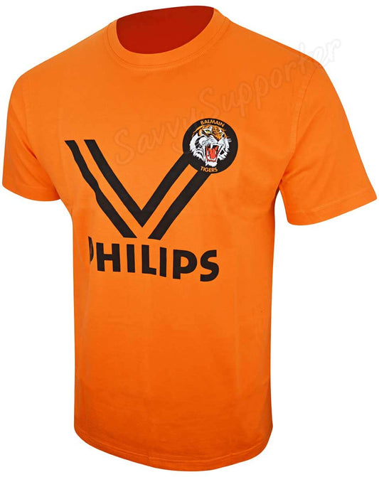 Balmain Tigers NRL 1989 Mens Cotton Retro Tee