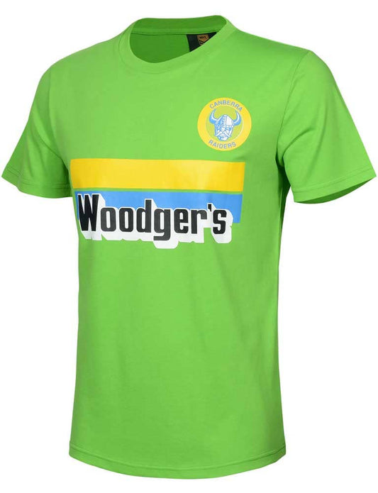 Canberra Raiders NRL Mens 1989 Cotton Retro Tee