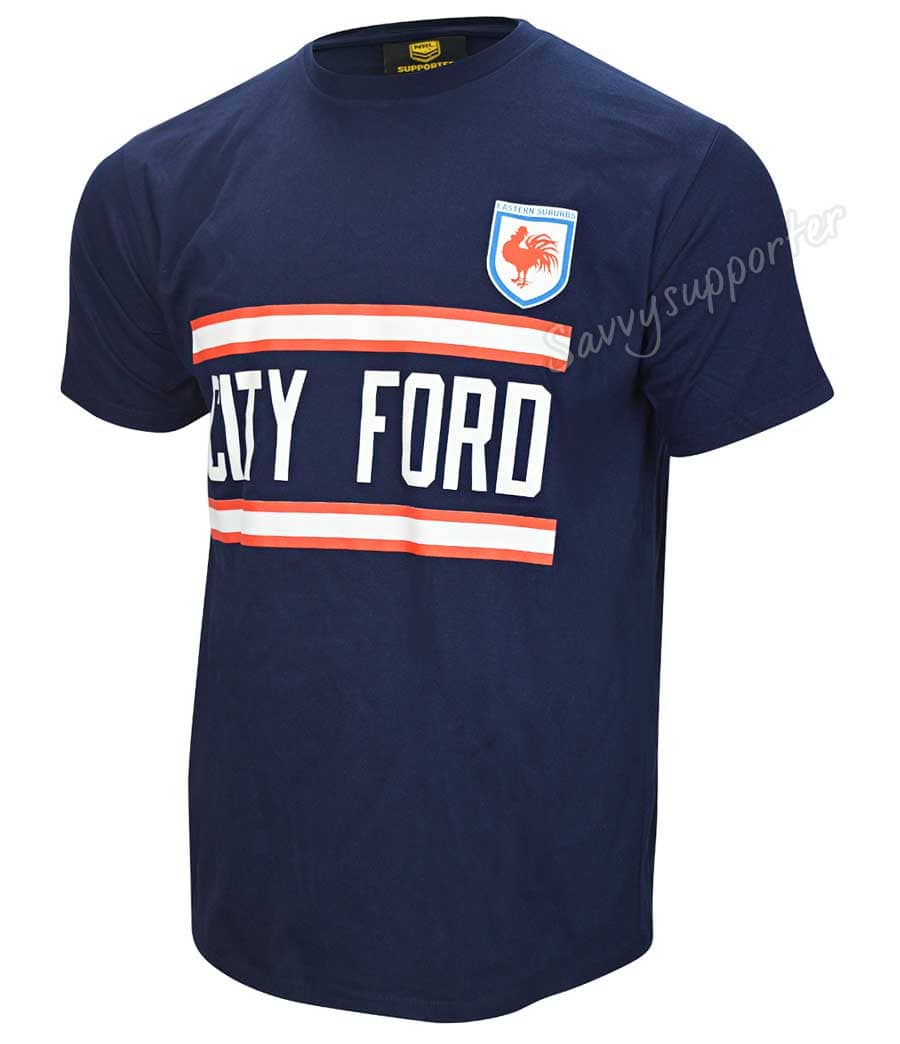 Sydney Roosters NRL Mens 1976 Retro Tee