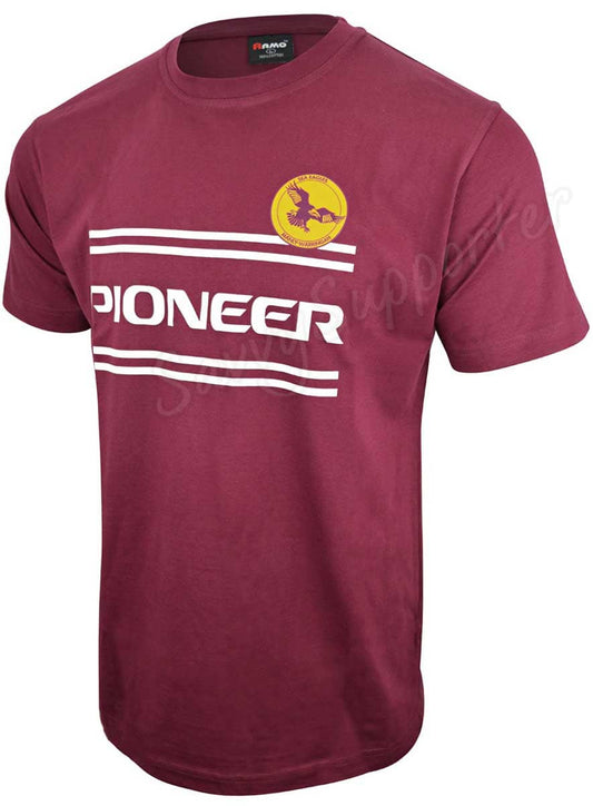 Manly Sea Eagles NRL Mens 1978 Pioneer Cotton Retro Tee
