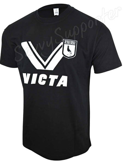 Western Suburbs Magpies NRL Mens Retro Tee