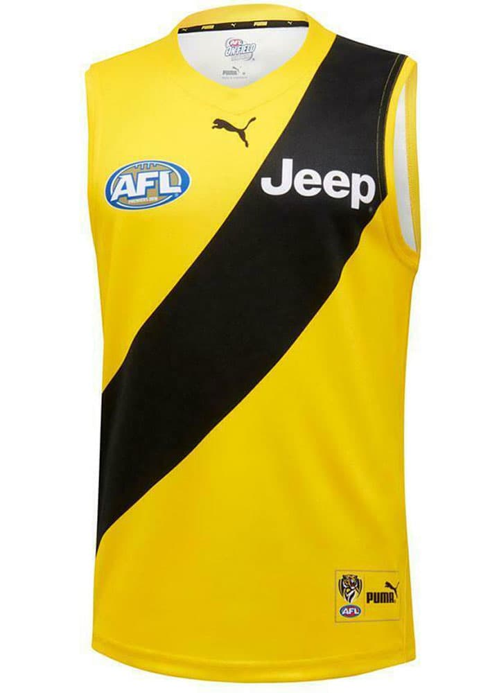 Richmond Tigers AFL Mens Clash Guernsey