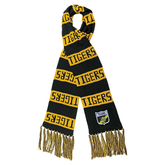 Richmond Tigers 2026 AFL Mens Heritage Bar Scarf