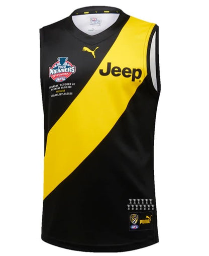 Richmond Tigers AFL Back to Back Premiers Guernsey