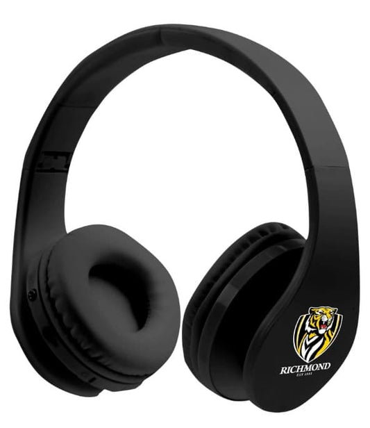 Richmond Tigers AFL Bluetooth Headphones