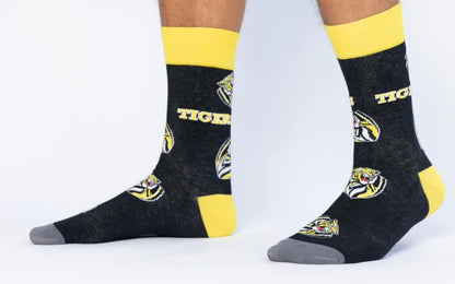 Richmond Tigers AFL Adults Large Logo Socks